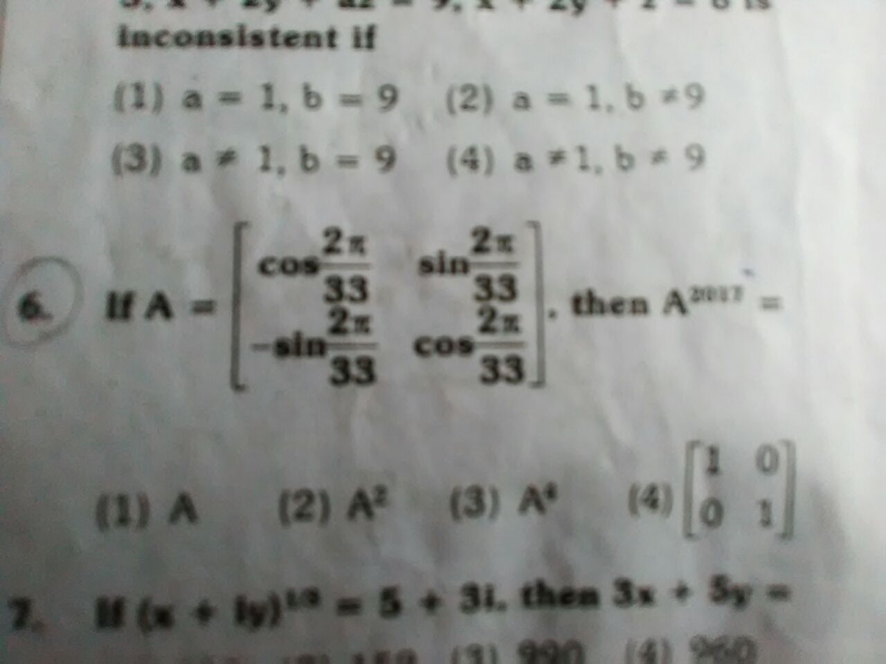 Question image for please give me the solution for the question in t